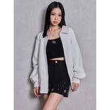 bijou Symmetry GYDAフェイクレザーBIGブルゾン | GYDA | 詳細画像7 