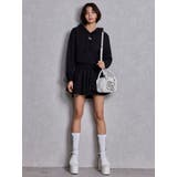 GGプレートドッキングフレアスウェットワンピース | GYDA | 詳細画像10 