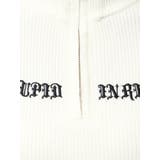 BICOLOR WIDE LINEハーフZIPニットワンピース | GYDA | 詳細画像26 