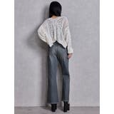 BACKリボンデニムロンパース | GYDA | 詳細画像19