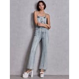 BACKリボンデニムロンパース | GYDA | 詳細画像5