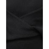 アームギャザーレイヤードニットロンパース | GYDA | 詳細画像27 