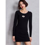 GD bijou MOLDニットワンピース | GYDA | 詳細画像3 