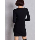 GD bijou MOLDニットワンピース | GYDA | 詳細画像4 