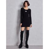 GD bijou MOLDニットワンピース | GYDA | 詳細画像5 