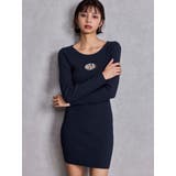 GD bijou MOLDニットワンピース | GYDA | 詳細画像8 