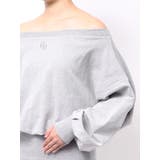 GGドッキングオフショルスウェットワンピース | GYDA | 詳細画像17 