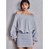 GGドッキングオフショルスウェットワンピース | GYDA | 詳細画像3 