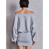 GGドッキングオフショルスウェットワンピース | GYDA | 詳細画像4 