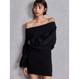 GGドッキングオフショルスウェットワンピース | GYDA | 詳細画像9 