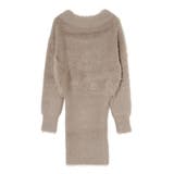 オフショルデザインシャギーニットワンピース | GYDA | 詳細画像28 