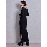 GD bijou MOLD LONGニットワンピース | GYDA | 詳細画像2