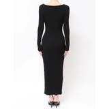 GGプレート long sleeve LONGニットワンピース | GYDA | 詳細画像14