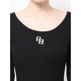 GGプレート long sleeve LONGニットワンピース | GYDA | 詳細画像15