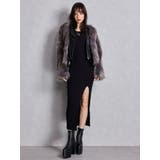 GGプレート long sleeve LONGニットワンピース | GYDA | 詳細画像4