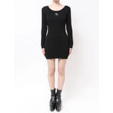 GGプレート long sleeveニットワンピース | GYDA | 詳細画像19 