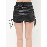 GG drawstring fake leatherショートパンツ | GYDA | 詳細画像23 