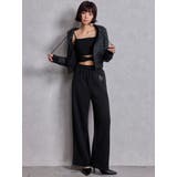 GG chain glitter print straightパンツ | GYDA | 詳細画像4