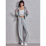 GG chain glitter print straightパンツ | GYDA | 詳細画像9