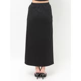 sacred edge crossレースアップロングスリットスウェットスカート | GYDA | 詳細画像18 