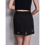 bijouハトメスカートライクショートパンツ | GYDA | 詳細画像10