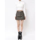 GGラインFake Leatherスカートライクショートパンツ | GYDA | 詳細画像42 