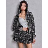 Sweat tiered スカートライクショートパンツ | GYDA | 詳細画像3 