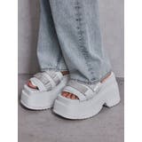 Thick sole bijouストラップサンダル | GYDA | 詳細画像4 