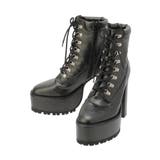 shiny lace upタンクソールショートブーツ | GYDA | 詳細画像40 