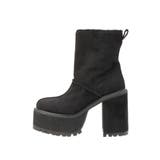 フェイクムートンplatformショートブーツ | GYDA | 詳細画像22