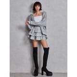 チャンキーソール KNEEニットブーツ | GYDA | 詳細画像3 