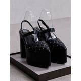 ブラック | bijou quiltingパンプス | GYDA