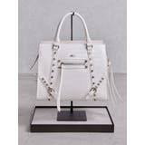 オフホワイト | Studs design BAG | GYDA