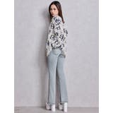 NEWハイウエストBACKクロスフレアパンツ | GYDA | 詳細画像11