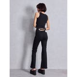 NEWハイウエストBACKクロスフレアパンツ | GYDA | 詳細画像15