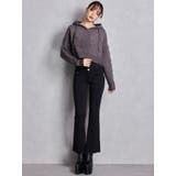 NEWハイウエストBACKクロスフレアパンツ | GYDA | 詳細画像21