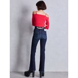 NEWハイウエストBACKクロスフレアパンツ | GYDA | 詳細画像5