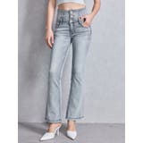 NEWハイウエストBACKクロスフレアパンツ | GYDA | 詳細画像6