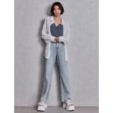 ハイウエストBACK LACE UPストレートデニムパンツ | GYDA | 詳細画像18