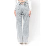 ハイウエストBACK LACE UPストレートデニムパンツ | GYDA | 詳細画像32