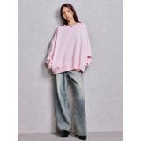 ハイウエストBACK CROSS POINTワイドデニムパンツ | GYDA | 詳細画像26