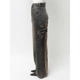 ハイウエストBACK CROSS POINTワイドデニムパンツ | GYDA | 詳細画像42