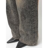 ハイウエストBACK CROSS POINTワイドデニムパンツ | GYDA | 詳細画像47