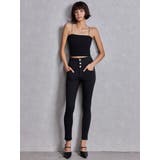 ハイウエストウエストクロススキニーデニムパンツ | GYDA | 詳細画像12