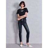 ハイウエストウエストクロススキニーデニムパンツ | GYDA | 詳細画像20