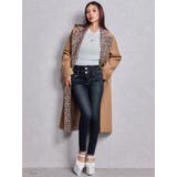 ハイウエストウエストクロススキニーデニムパンツ | GYDA | 詳細画像24