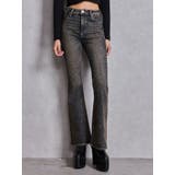 ハイウエストbijouフレアデニムパンツ | GYDA | 詳細画像2 