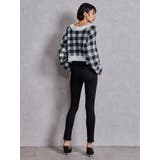 ハイウエストバッククロスダメージスキニーデニムパンツ | GYDA | 詳細画像21