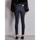 ハイウエストバッククロスダメージスキニーデニムパンツ | GYDA | 詳細画像9