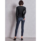 ミドルウエストSIDE RIPPEDスキニーデニムパンツ | GYDA | 詳細画像12